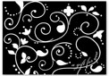gift card holder black