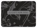 gift card holder blue denim